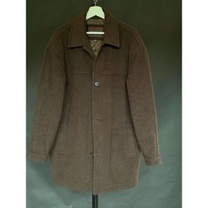 Marc Andrew Marc Peacoat Brown Winter Coat Large